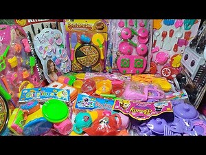 4 minutes satisfying with unboxing hello kitty kitchen set || hello kitty Asmr