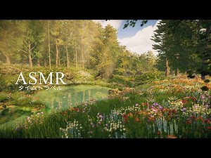 Flowers Field Ambient | Most Relaxing Sound | ASMR