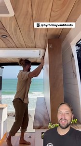 Murphy beds definitely save a lot of space in a small camper van. When you’re not sleeping just fold the bed up and it’s out of your way. The folks over at. Byron Bay Van Fitouts have simplified the design just flip it down expanded out the one side and you got a double bed future revisions it may expand out both. #vanlife #campervan #murphybed #camping | New Jersey Outdoor Adventures with Patrick