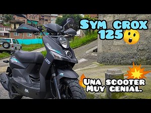 sym crox 125 - Test Drive, A Detalle.