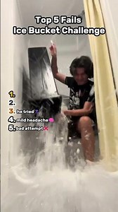 Top 5 Fails Ice Bucket Challenge🪣 #funny #funnyshorts #ranked #top5 #fails #icebucketchallange