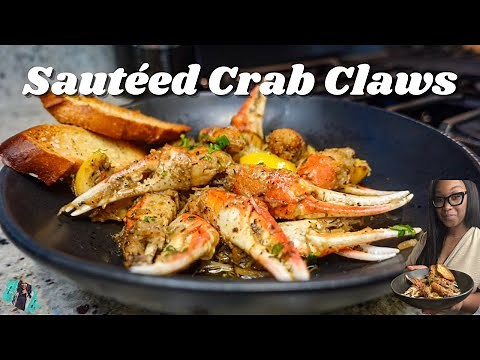 HOW TO MAKE DELICIOUS SAUTEED CRAB CLAWS AT HOME! | EASY AND DELICIOUS DATE NIGHT RECIPE TUTORIAL