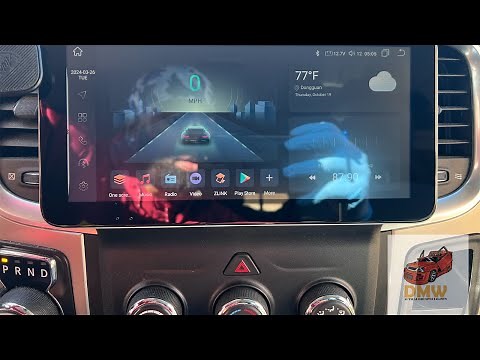 How to install 10.25” Double Din Radio & backup Camera in 2013-2018 Dodge Ram 1500