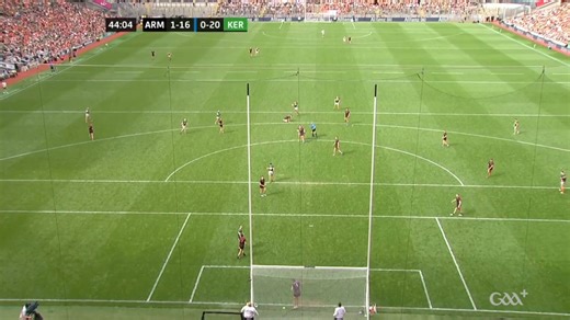 David Clifford puts Kerry GAA in front against Armagh GAA having trailed by 4 #ARMvKER | GAA