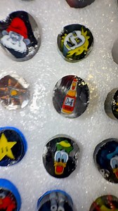 Miniature Masterpieces: Hand-Drawn Glass Milli Cartoons in Stunning Detail! ⭐️🔥✍️ | Made by Ryan_Mccluer | #fyp #headyglass #viral #trending #glassart | GlassPorn