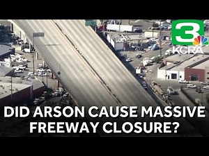 I-10 Closure | Major California freeway closure likely caused by arson