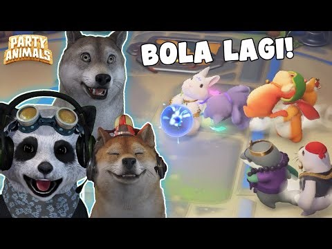 TRIO HEWAN KOCAK MAIN BOLA!!! - Party Animals Indonesia