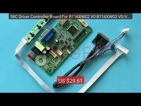 58C Driver Controller Board For B116XW02 V0 B116XW03 V0/V1/V2 Lapto... — Top Rated 2026 | Buy Now!