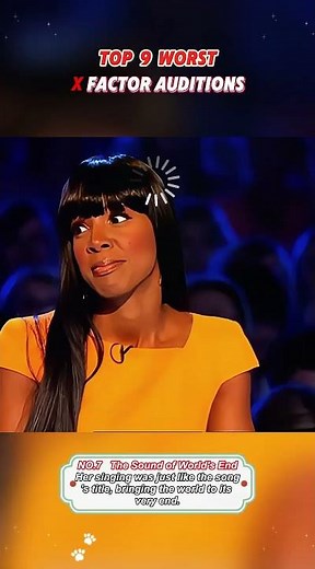 Top 9 Worst X Factor Auditions | #top5 #fyp #xfactor #audition #fail #singing #voice #iconic #duett