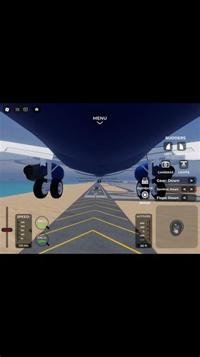 Trying to butter a landing with a Boeing 737