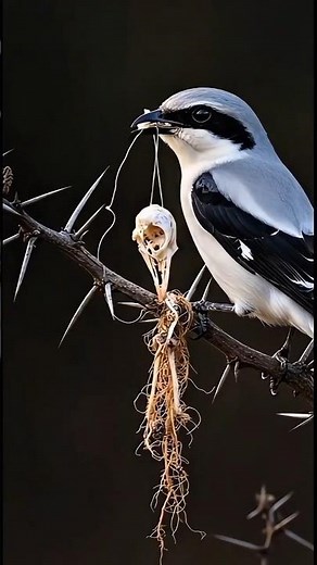 The Butcher Bird: Nature’s Tiny but Deadly Hunter