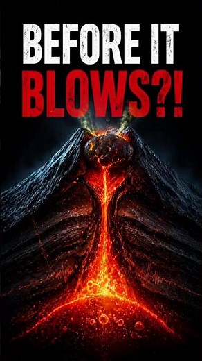 What Happens Inside a Volcano Before It Erupts | MindSnap #science #educationalshorts #youtubeshorts