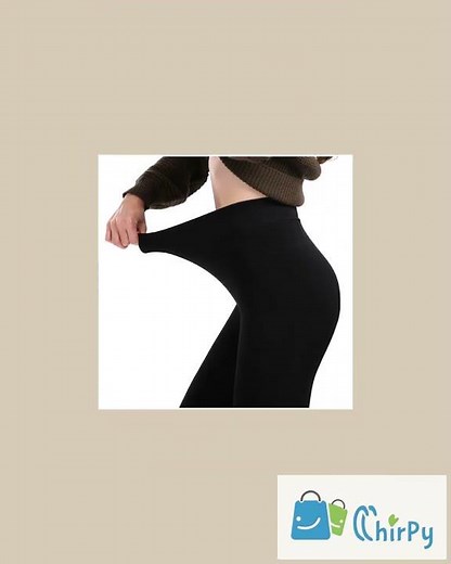 Women Winter Leggings Warm Leggins High Waist Solid Color Velvet Women Thickened Velvet Leggings ...