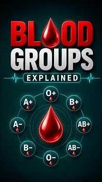 Blood Groups Explained: Who Can Receive Your Blood? 🩸