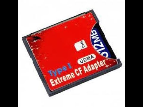 SD to CF Adapter fix iPod 4th Generation Compact Flash Mod Windows