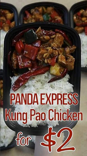 How to make Panda Express Kung Pao Chicken at Home #recipe #shorts