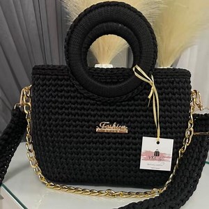 DIY Crochet Bag Video Lesson (PDF With Link) | Elegant Handbag Tutorial | English Subtitles - Etsy