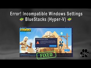 BlueStack Error Incompatible Windows Settings Solved | Running BlueStacks without disabling Hyper-V