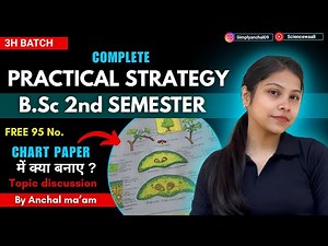BSc 2nd Semester Practical chart paper tips and tricks🔥💯Practical strategies for * FREE MARKS *