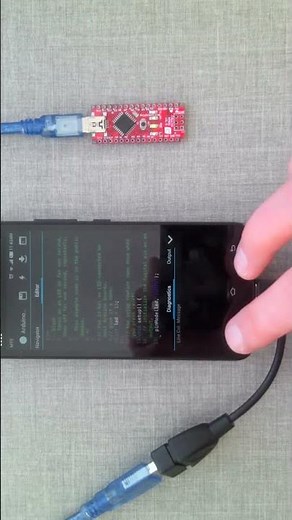 ArduinoDroid uploading Nano v3