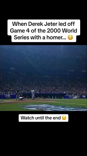 Derek Jeter's Epic Leadoff Home Run | 2000 World Series