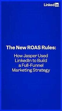 How Jasper used LinkedIn to build a full-funnel marketing strategy