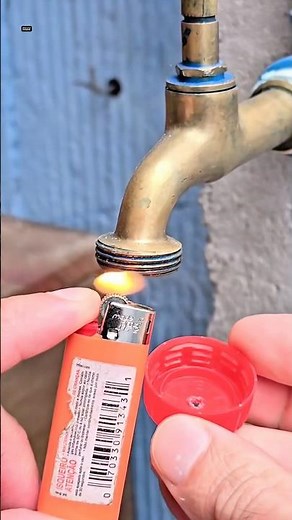 faucet cap trick