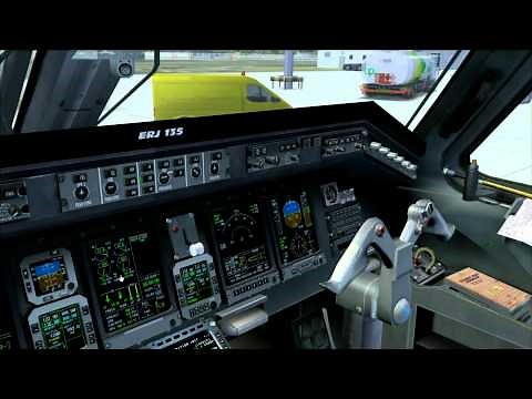 Tutorial: Embraer ERJ 135 / 145 Startup from Cold & Dark [FS2004/FSX]
