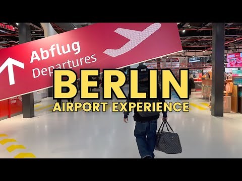 Berlin Airport Review | Walk Through Berlin Brandenburg Airport, Duty Free, Restaurants, Facilities