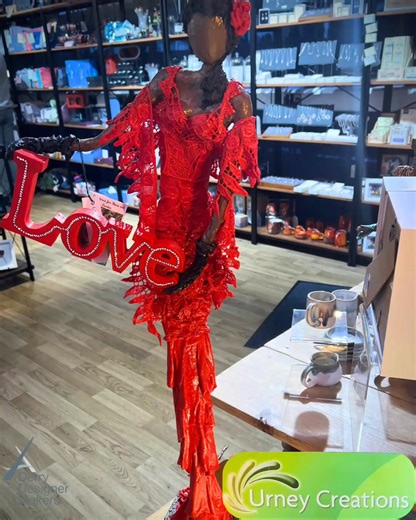 Another fantastic delivery this week, by Gloria of Urney Creations! #paverpol #sculpture_art #urney #localartists #derrydesignermakers 💕 ⚽️ 🩰 💃 🤸 | DERRY Designer Makers