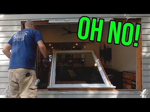 How To Replace An Old Wood Window With A New Vinyl Window