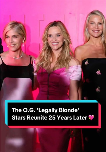 A #LegallyBlonde reunion in 2026—what, like it’s hard? 💁‍♀️ On Saturday, June 20, the OG cast reunited at the Elle’s World event to celebrate 25 years of the film and usher in a new era for the upcoming prequel series 'Elle.' 💖
