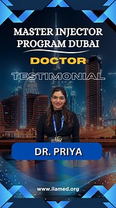 Meet Our Student Dr. Priya from the Master Injector Program (MIP) – Dubai Batch! 🌟 At ILAMED, we are dedicated to shaping the future of Aesthetic Medicine through top-notch education and practical, hands-on training. Our MIP Dubai Batch students have honed their skills in advanced injection techniques, including Botox, dermal fillers, and the most cutting-edge aesthetic procedures. ✨💉 Guided by internationally acclaimed faculty, our students gain extensive hands-on experience and stay updated 