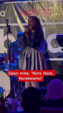 Open mike, "Nara Nara, Narekelemo" #trending #gospelmusic #duet #churchworship #liveband #shorts