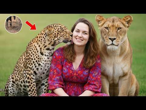 She was founded a tiny leopard cub… Watch its transformation into a loyal friend!