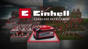 Einhell. Cordless Excellence. One battery for more than 250 tools for...