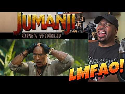 JUMANJI: OPEN WORLD - Official Trailer - Reaction!