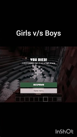 Girls vs Boys in Minecraft 😱 | Who is Pro? 🔥Day-3 #minecraft #minecraftshorts
