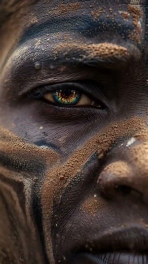 #tribal #facepaint #ancestral #culturalart #intenseeyes #tradition #closeup #ritual #spirit