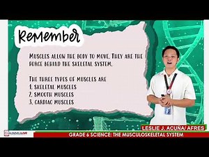 GRADE 6 SCIENCE Q2 THE MUSCULOSKELETAL SYSTEM