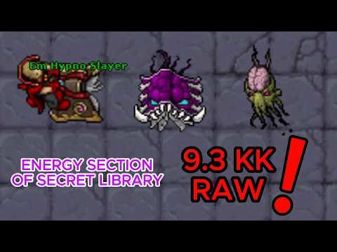 Full Team Hunt 4/4 (600lv +) | Energy Section of The Secret Library