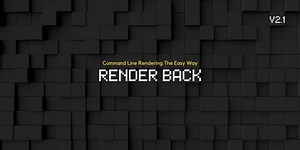 Render Back: Blender Command Line Rendering Add-on