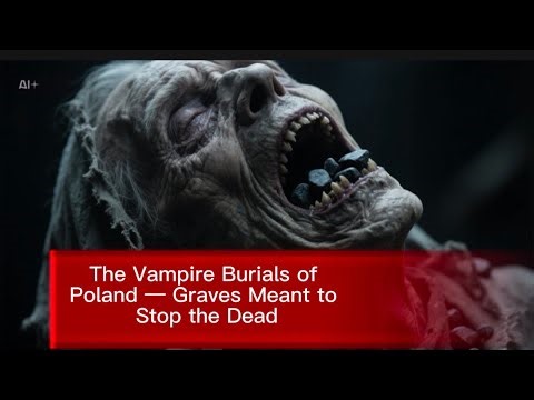 The Vampire Burials of Poland — Graves Meant to Stop the Dead