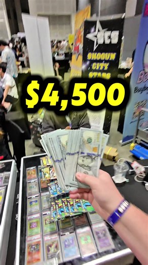 $4,500 USD. 20 Pokémon packs. I ripped all of them. 💸🎴 Even the seller was shocked 😳 No previews ❌ No refunds ❌ Was this a mistake? 🤔 📍Singapore Hobby Con 🇸🇬 #pokemoncards #packopening #pokemontcg #tcg #pokemon