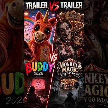 I watched the two weirdest horror trailers of the year 😳 #horror #buddy #scary
