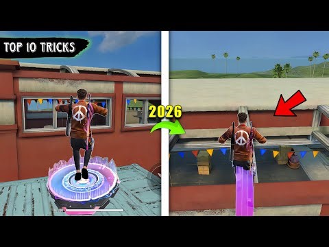 Top 10 Secret Tricks & Hidden Places in Free Fire 2026 🔥 | Beginner guide