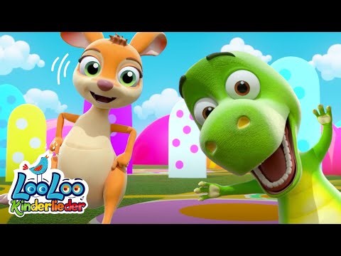 Spring wie ein Känguru 🦘🎶 | Lustiges Mitmach-Kinderlied zum Mitsingen | LooLoo Kinderlieder Deutsch