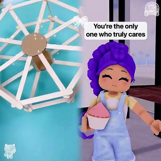 IT WAS AN OLD LADY, NOT MY FAMILY, WHO GAVE ME A BIRTHDAY PARTY #roblox #shorts