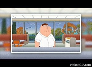 Family Guy - Peter Cheeseburger menu order on Make a GIF