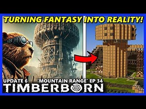 TURNING AI FANTASY INTO TIMBERBORN REALITY! - TIMBERBORN Update 6 HARD Ep 34